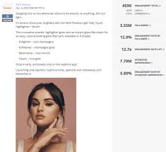 top 100 beauty brands on social a