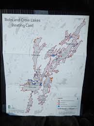 Maps Charts Bobs Crow Lake Association