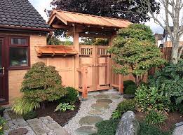 Custom Built Japanese Garden Gate