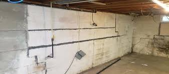 Stable Brace Bowing Basement Wall