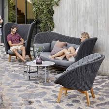Cane Line Peacock Outdoor Lounge Chair