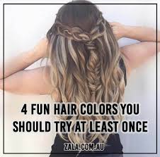 4 Fun Hair Colors You Should Try At Least Once Zala Hair