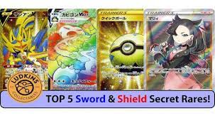 Pokemon card game sword & shield enhanced expansion pack double wall fighter box 23 $89.57 $ 89. Top 5 Secret Rare Cards From Pokemon Sword Pokemon Shield
