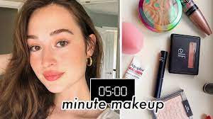 5 minute makeup for summer