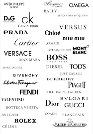 top fashion company logos