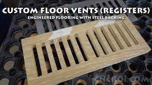 custom floor vent register you