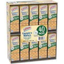 lance captain s wafers sandwich ers cream cheese chives 40 packs 40 packs 55 oz