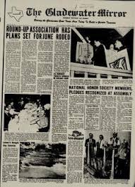 Gladewater Mirror Newspaper Archives Apr 6 1969 P 1