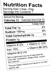 Free Nutrition Label Maker Generate Nutrition Fact Labels
