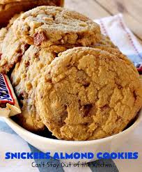 snickers almond cookies can t stay