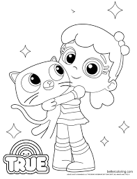 Animated series about a fairy and her adventures running a neighborhood café with her friends. Free True And The Rainbow Kingdom Butterbean S Cafe Coloring Pages Coloring Pages Butterbean S Cafe Coloring I Trust Coloring Pages