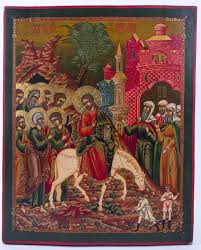 Ikon - Krisztus bevonulása Jeruzsálembe - Darius Antiques