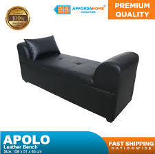 Apolo Leather Bench Cleopatra Small