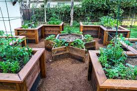 Maze Design Raised Bed Garden