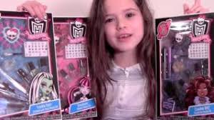 monster high makeup beauty set review