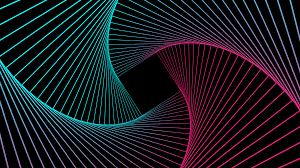 geometric wallpaper 4k pattern spiral