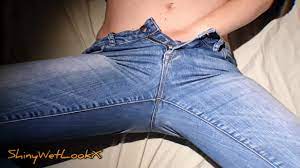 Masturbating jeans