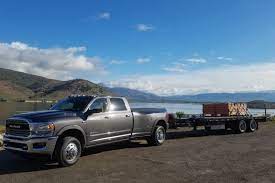 All rating information has been taken from published however, we have discovered one truck brand that may tow fifth wheel trailers up to 11,712 pounds and not exceed the ratings. 2019 Ram 3500 Mpg What To Expect With 1 000 Torques Towing 16 000 Pounds Pickuptrucks Com News
