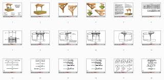 cantilevered timber frame pavilion plan
