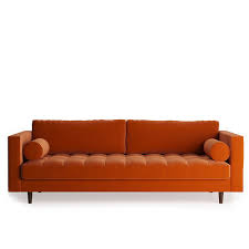 seater sofa cotton velvet 3d model