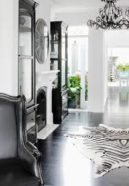 zebra cowhide rug contemporary