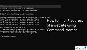 using command prompt