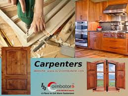Get carpenter near me for all wood work, ontime carpentry service in your budget. Carpenters In Coimbatore Services Wood Work Repair Carpentry Services Carpenter Work Coimbatore