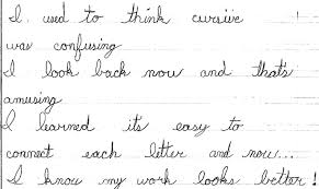 kids handwriting before and after