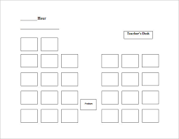 Seating Chart For Teachers Template Best Picture Of Chart