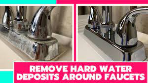 how to remove calcium from faucet