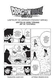 Dragon ball super manga capítulo 87