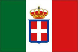 The allies and the axis. Italian Monarch Flag Italia
