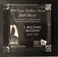 Awards Certificates J Michael Mcginn Cid