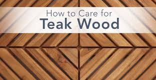 How To Care For Teak Wood Federal Brace