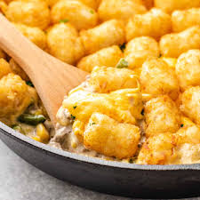 tater tot cerole with ground beef