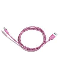 Intech Pink Double Braided Nylon Lightning To Usb Charging Cable Best Price And Reviews Zulily
