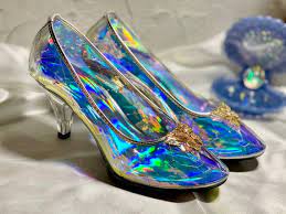 cinderella glass slipper wedding shoes