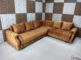 linsa corner sofaset l shape sofa set