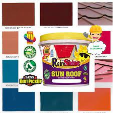 Sunroof Elastomeric Glossy Roof Paint