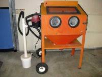 blast cabinet dust collector the