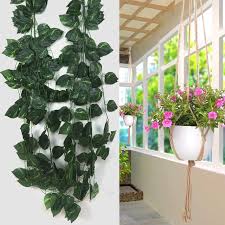 hanging plants artificial garland