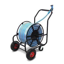 4 Wheel Garden Hose Reel Cart Tool Com