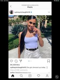 Team usa sydney mclaughlin won silver with her own phenomenal time of 52.23 and rushell clayton of jamaica takes the bronze. Sydney Mclaughlin Instagram Live