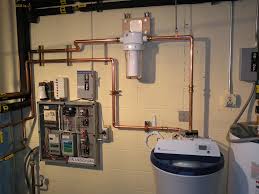 where do you install a water softener