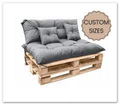 Pallet Cushions Set Water Resistant
