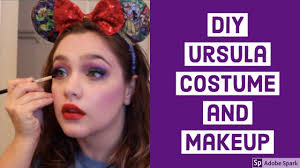diy ursula costume and makeup you