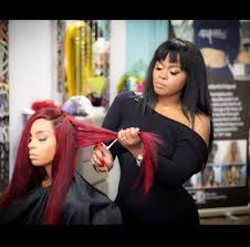 Extras casting atlanta is looking for an african american actress to play a hair stylists. Celebrity Hairstylist Dominique Evans Talks Creating The Perfect Curly Bob For Toya Wright Essence