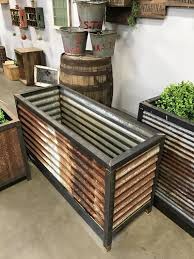 metal planter boxes