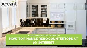 finance reno countertops at 0 interest