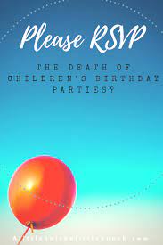 of children s birthday parties